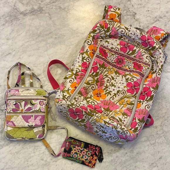 Vera Bradley Handbags - VB Tea Garden Symphony in Hue Portobello Road Lot